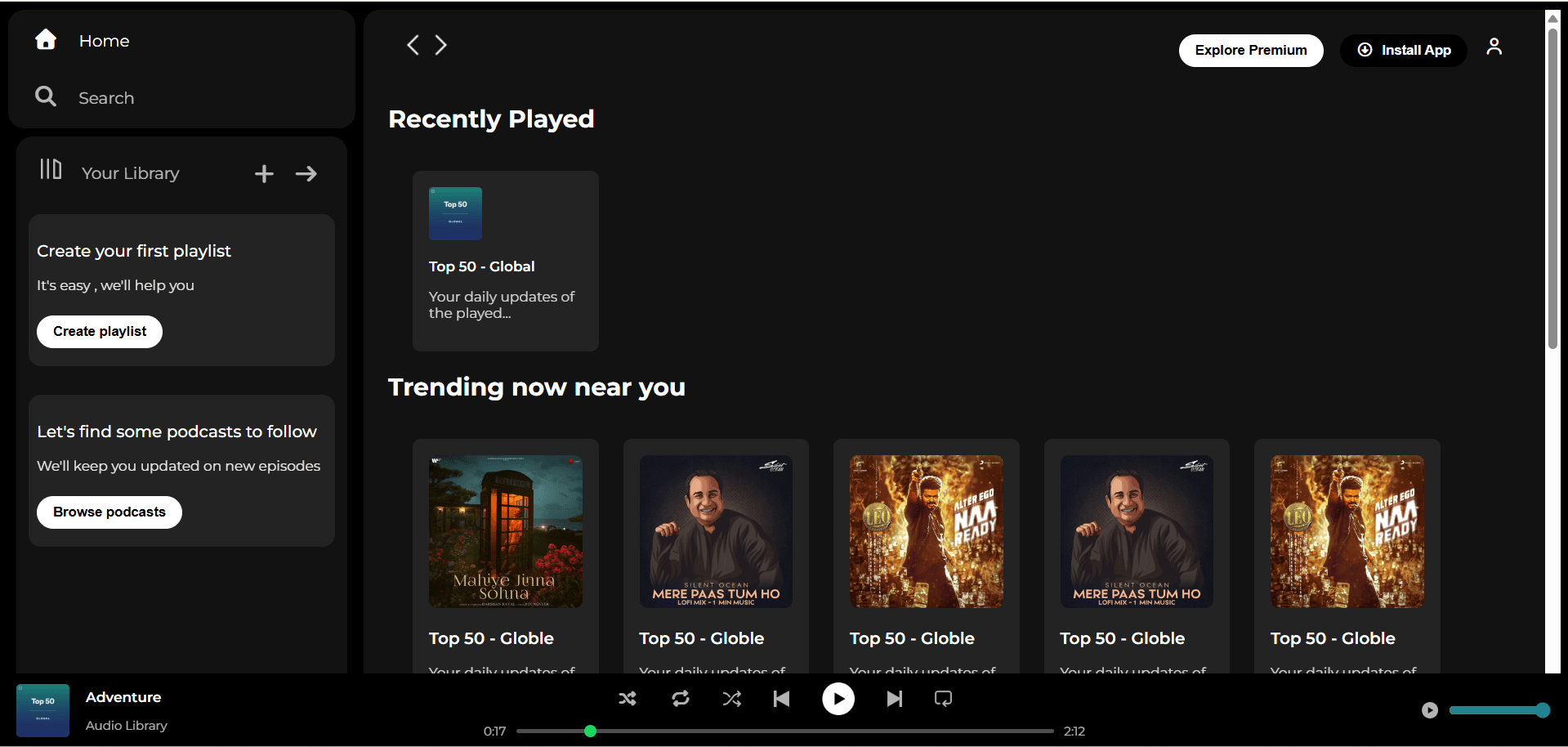 Spotify Clone